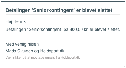 Slet et medlem fra kun ét hold i Holdsport